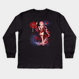 Apostles of Ruin SoulWorkers Dark Fantasy Tee Kids Long Sleeve T-Shirt